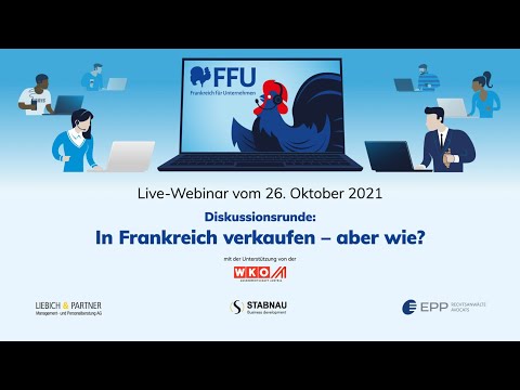 In Frankreich verkaufen - aber wie? | Webinar vom 26.10.2021