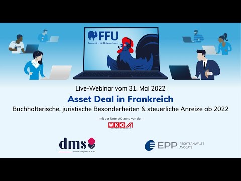 Asset Deal in Frankreich | Webinar vom 31.05.2022