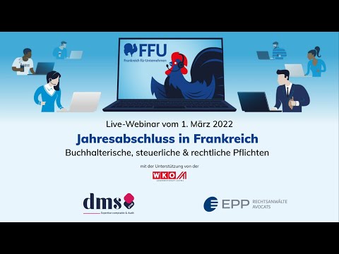 Jahresabschluss in Frankreich | Webinar vom 01.03.2022